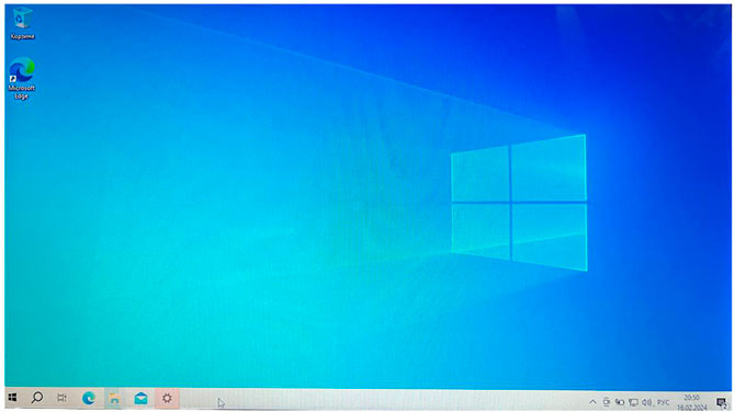 Установка Windows 10 завершена