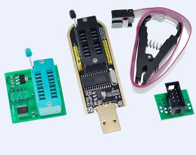 Набор необходимый для прошивки микросхемы BIOS USB-CH341